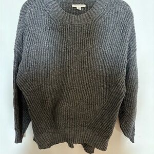 American Eagle Outfitters Charcoal Knit Sweater
